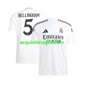 Divisa di Calcio Real Madrid Jude Bellingham 5 Prima 2024/2025